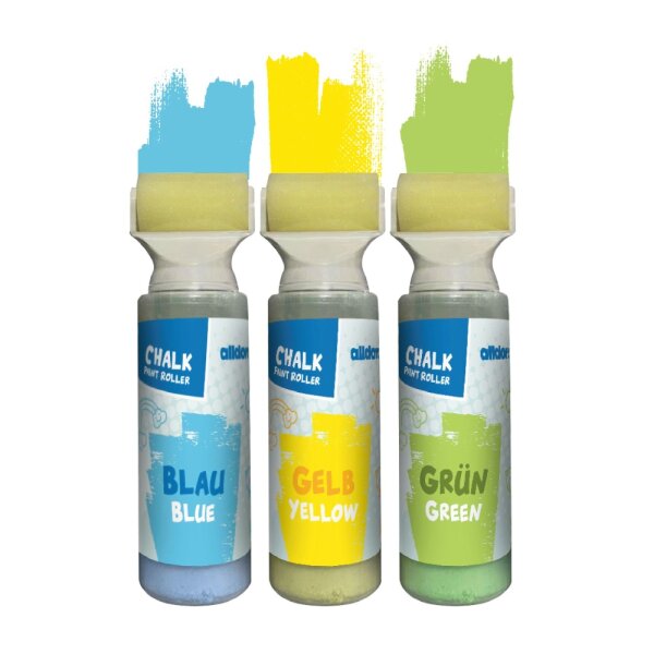 Rouleau &agrave; craie, lot de 3, 250 ml