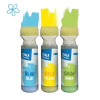 Rouleau &agrave; craie, lot de 3, 250 ml