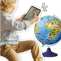 Globe 3D interactif Zoo, 25 cm