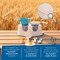 Ensemble de cuisine avec r&eacute;chaud pour la cuisine des enfants, 8 pi&egrave;ces, &eacute;cologique