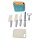 Set di coltelli ecologici per bambini in paglia di grano &ndash; accessori da cucina da 7 pezzi per giochi di ruolo fantasiosi