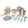 Set de cuisine et de vaisselle pour la cuisine des enfants, 14 pi&egrave;ces, &eacute;cologique