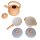 Set de cuisine et de vaisselle pour la cuisine des enfants, 14 pi&egrave;ces, &eacute;cologique