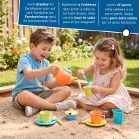 Teeservice f&uuml;r die Kinderk&uuml;che, 15-teilig, eco-friendly