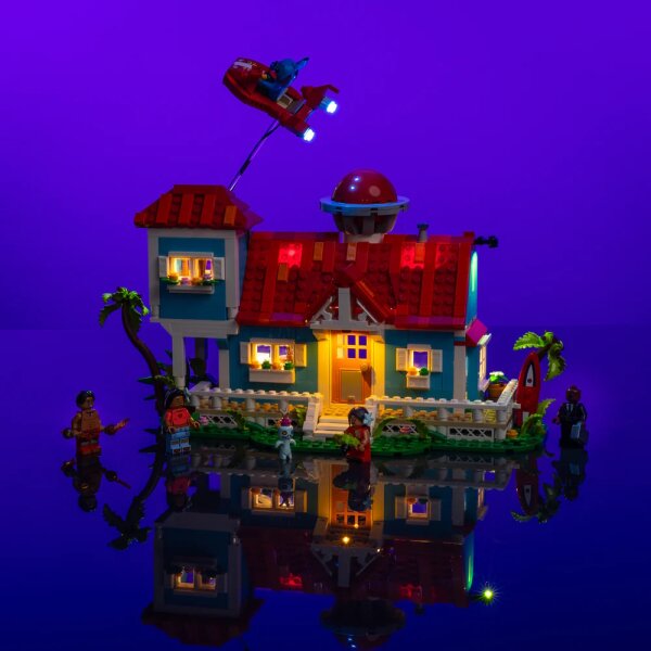 LMB 2.0 LED Licht Set f&uuml;r LEGO&reg; 43268 Das Strandhaus aus Lilo und Stitch