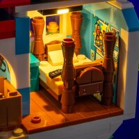 LMB 2.0 LED Licht Set f&uuml;r LEGO&reg; 43268 Das Strandhaus aus Lilo und Stitch