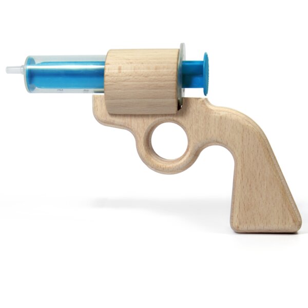 Aqua Joe - Wasserpistole aus Holz