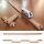 Lange Seppel - Rail en bois XXL de 1 m de long (compatible Brio, Ikea)