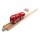 Lange Seppel - Rail en bois XXL de 1 m de long (compatible Brio, Ikea)