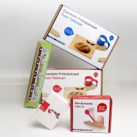 Railway Breakfast Set with Blue Tunnel Mug &ndash; compatible with Brio & Co.