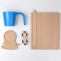 Railway Breakfast Set with Blue Tunnel Mug &ndash; compatible with Brio & Co.