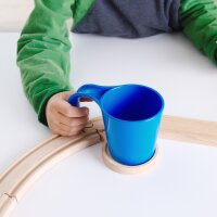 Railway Breakfast Set with Blue Tunnel Mug &ndash; compatible with Brio & Co.