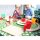 Set colazione ferroviario &ndash; portauovo con sbarra, compatibile con Brio & Co.