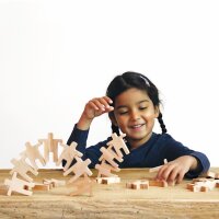 STAPLA - 12 wooden figures for childrens hands and big ideas
