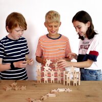 STAPLA - 12 wooden figures for childrens hands and big ideas