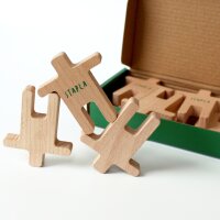 STAPLA - 12 wooden figures for childrens hands and big ideas