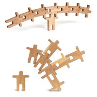 STAPLA - 12 wooden figures for childrens hands and big ideas