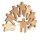 STAPLA - 12 wooden figures for childrens hands and big ideas