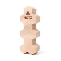 Hotz Architect - 15 blocs de construction en bois naturel (fabriqu&eacute;s en Allemagne)