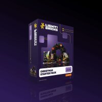 LMB 2.0 LED Licht-Starterset f&uuml;r  Weihnachts-Sets von LEGO&reg; & Kompatiblen wie Cobi etc.
