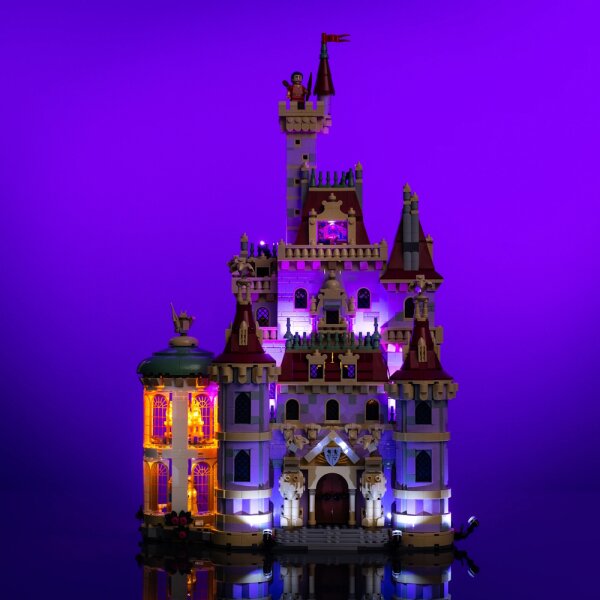 LMB 2.0 Kit de lumi&egrave;re pour LEGO&reg; 43263 Disney -Le ch&acirc;teau de La Belle et la B&ecirc;te