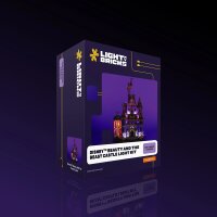LMB 2.0 Kit de lumi&egrave;re pour LEGO&reg; 43263 Disney -Le ch&acirc;teau de La Belle et la B&ecirc;te