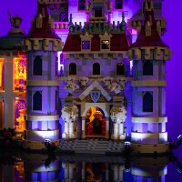 LMB 2.0 Kit de lumi&egrave;re pour LEGO&reg; 43263 Disney -Le ch&acirc;teau de La Belle et la B&ecirc;te