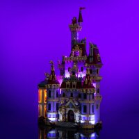 LMB 2.0 Kit de lumi&egrave;re pour LEGO&reg; 43263 Disney -Le ch&acirc;teau de La Belle et la B&ecirc;te