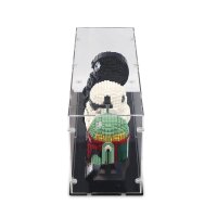 Acryl-Display f&uuml;r 3x LEGO&reg; Star Wars, Marvel oder DC Helme (Mit schwarzem Boden)