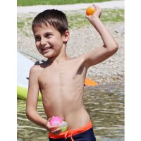 Bombes &agrave; eau r&eacute;utilisables - Orange/Vert/Rose (lot de 3)