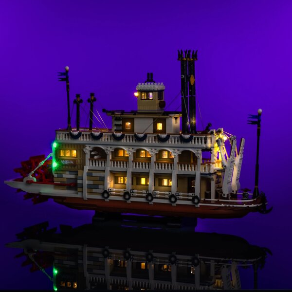 LMB 2.0 LEGO&reg; 21356# River Steamboat Light Kit