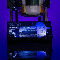 LMB 2.0 Kit di illuminazione a LED per LEGO&reg; 75409 Star Wars - Astronave di classe Firespray di Jango Fett