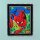 Pr&eacute;sentoir mural en acrylique pour LEGO&reg; 31209 The Amazing Spider-Man (avec fond noir)