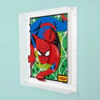 Acrylic wall display for LEGO&reg; 31209 The Amazing Spider-Man (with white background)
