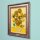Acrylic Wall Display Special Edition for LEGO&reg; 21333 Vincent van Gogh &ndash; Sunflowers (With Printed Baroque-Style Frame)