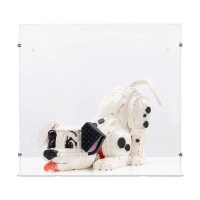 Acrylic display for LEGO&reg; 43269 Disney 101 Dalmatians Puppy (With white base)