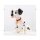 Acrylic display for LEGO&reg; 43269 Disney 101 Dalmatians Puppy (With white base)