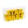 Acrylic display for LEGO&reg; 75407 Brick-Built Star Wars Logo (With white floor)