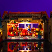 LMB 2.0 Kit di illuminazione a LED per LEGO&reg;  10352 The Simpsons - Krusty Burger