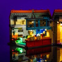 LMB 2.0 Kit di illuminazione a LED per LEGO&reg;  10352 The Simpsons - Krusty Burger