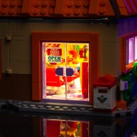 LMB 2.0 Kit di illuminazione a LED per LEGO&reg;  10352 The Simpsons - Krusty Burger