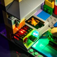 LMB 2.0 Kit di illuminazione a LED per LEGO&reg;  10352 The Simpsons - Krusty Burger