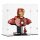 Display in acrilico per LEGO&reg; 76327 Busto di Iron Man MK4 (con fondo nero)