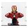 Display in acrilico per LEGO&reg; 76327 Busto di Iron Man MK4 (con fondo nero)
