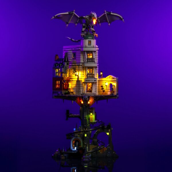 LMB 2.0 LED Licht Set f&uuml;r LEGO&reg; 76417 Harry Potter - Gringotts Zaubererbank &ndash; Sammleredition