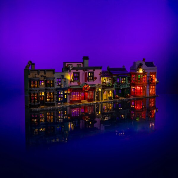 LMB 2.0 Kit di illuminazione a LED per LEGO&reg; 75978 Diagon Alley