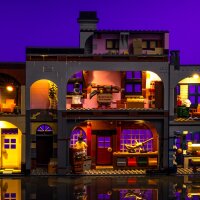 LMB 2.0 Kit di illuminazione a LED per LEGO&reg; 75978 Diagon Alley