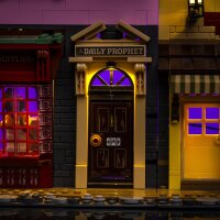 LMB 2.0 Kit di illuminazione a LED per LEGO&reg; 75978 Diagon Alley