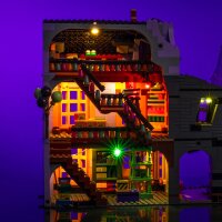 LMB 2.0 Kit di illuminazione a LED per LEGO&reg; 75978 Diagon Alley