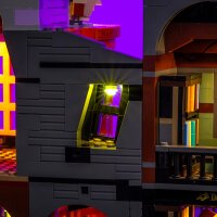 LMB 2.0 Kit di illuminazione a LED per LEGO&reg; 75978 Diagon Alley